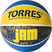 Мяч баскетбольный TORRES JAM, р.7 B02047 Мяч баскетбольный TORRES JAM, р.7 B02047