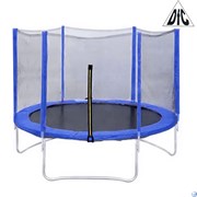 Батут DFC Trampoline Fitness 12ft наружн.сетка, синий (366см) 12FT-TR-B Батут DFC Trampoline Fitness 12ft наружн.сетка, синий (366см) 12FT-TR-B