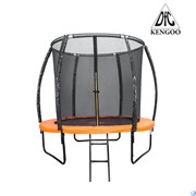 Батут DFC KENGOO II 6ft внутр.сетка, лестница, оранж/черн (183см), 6FT-BAS-BO Батут DFC KENGOO II 6ft внутр.сетка, лестница, оранж/черн (183см), 6FT-BAS-BO