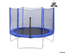 Батут DFC Trampoline Fitness 6ft наружн.сетка, синий (183см) 6FT-TR-B Батут DFC Trampoline Fitness 6ft наружн.сетка, синий (183см) 6FT-TR-B