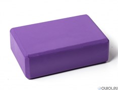 Блок для занятий йогой Lite Weights 5496LW, фиолетовый Блок для занятий йогой Lite Weights 5496LW, фиолетовый
