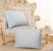 Подушка Легкие сны Нежная - 80% пуха, 20% пера -средняя Подушка Легкие сны Нежная - 80% пуха, 20% пера -средняя