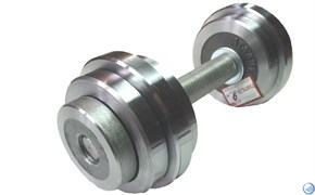 Гантель разборная Атлант-Спорт с галтованными дисками 9кг (металл) Гантель разборная Атлант-Спорт с галтованными дисками 9кг (металл)