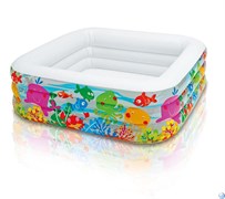Бассейн детский Аквариум Intex 57471 (159х159х50) Бассейн детский Аквариум Intex 57471 (159х159х50)