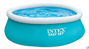 Надувной бассейн Intex 28101 с верхним кольцом (183х51см) Надувной бассейн Intex 28101 с верхним кольцом (183х51см)