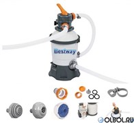 Bestway 58515 / Песочный фильтр насос для бассейна (3596 л/ч) Bestway 58515 / Песочный фильтр насос для бассейна (3596 л/ч)