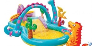Игровой центр Dinoland Play Center Intex 57135 (302х229х112) Игровой центр Dinoland Play Center Intex 57135 (302х229х112)