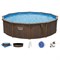 Bestway 561CS Каркасный бассейн Hydrium 549х130 см со стальными стенками - фото 122472