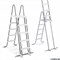 Intex 26742 / Каркасный бассейн Intex Greywood Prism Frame / 457х122см / + фильтр-насос (3785 л/ч)+лестница+тент+подстилка - фото 128167