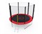 Батут с сеткой DFC PELPO 10ft / 305 см / с лестницей, RED - GBT-10R