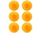 Мячики для н/тенниса DONIC EXCLUSIVE 3* 40+, 6 штук, оранжевый - 658038E - фото 130116