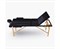 Массажный стол DFC NIRVANA, Relax Pro,  дерев. ножки, цвет черный (Black) TS3021_B1 / 219х91х84 см - фото 133012