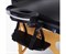 Массажный стол DFC NIRVANA, Relax Pro,  дерев. ножки, цвет черный (Black) TS3021_B1 / 219х91х84 см - фото 133014