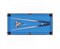 Игровой стол - трансформер 10 в 1 DFC 40" 102 x 51 см UY10185BL - фото 133809